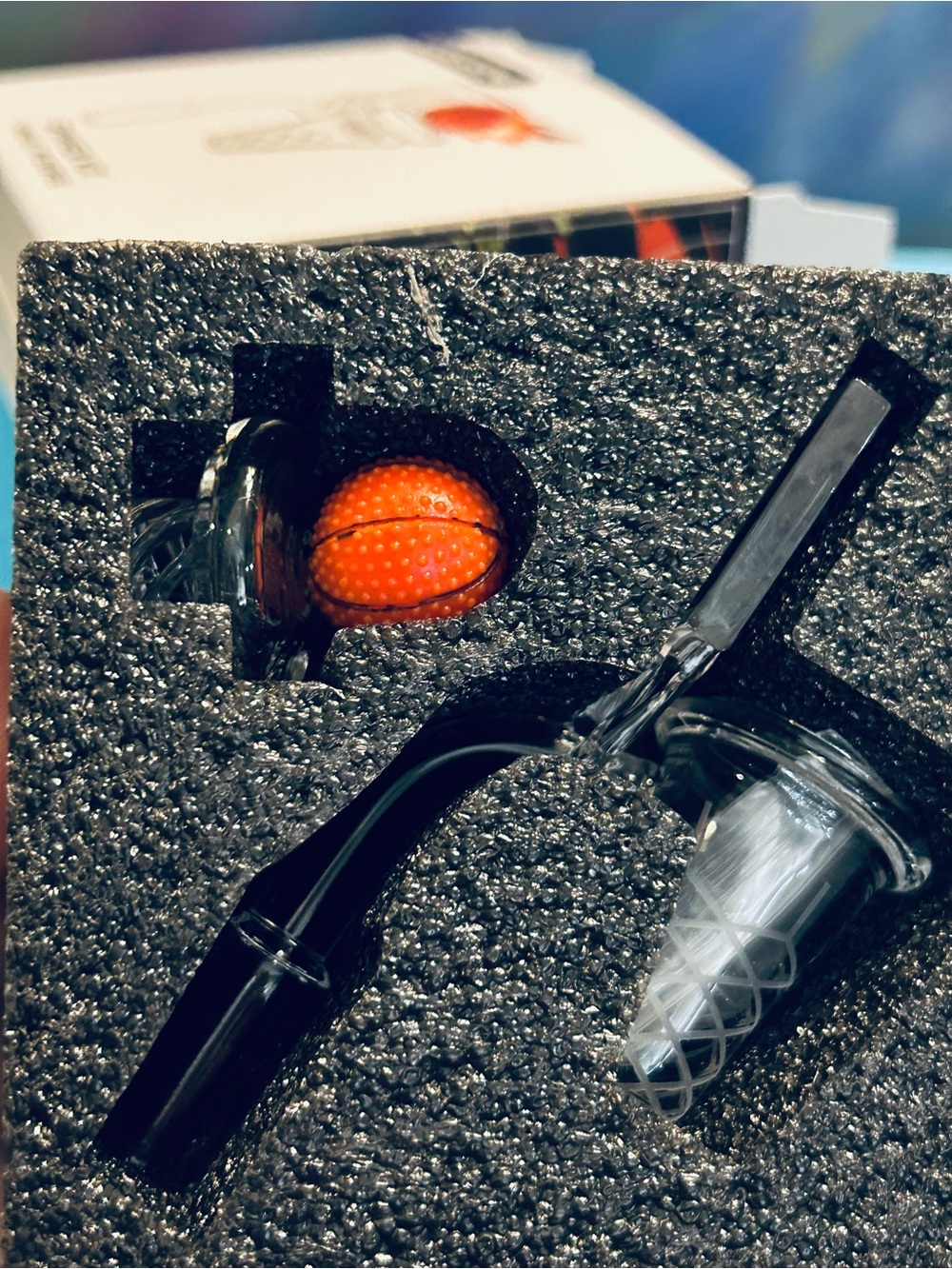 Glass Basketball slurper